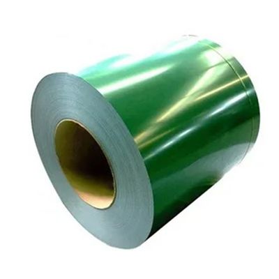 Il colore AZ30 di verde 0.5mm ha ricoperto la larghezza d'acciaio PPGI della bobina 600mm-1250mm