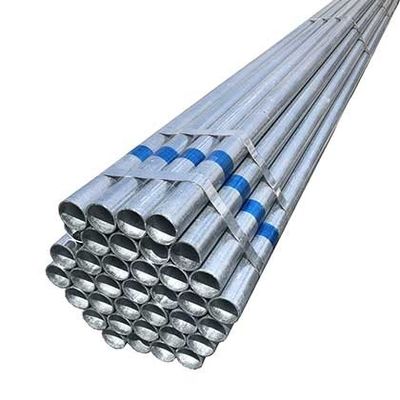 16Mn A53 ha galvanizzato la metropolitana del rotondo del ms Hot Dipped Galvanised del tubo d'acciaio