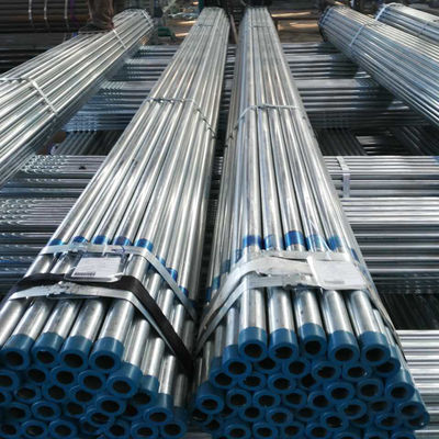 16Mn A53 ha galvanizzato la metropolitana del rotondo del ms Hot Dipped Galvanised del tubo d'acciaio