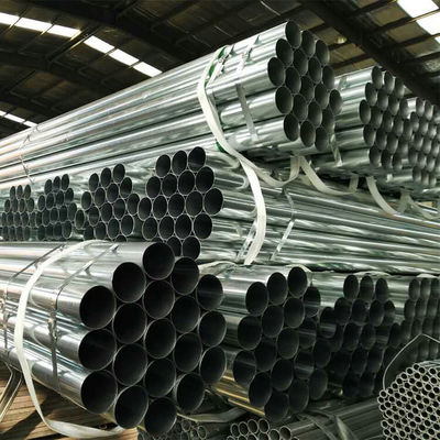Il gi di Q235 Q345 convoglia il tubo d'acciaio galvanizzato senza cuciture laminato a caldo